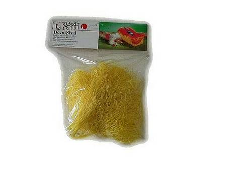 Sisal 15g gelb (Deko-Sisal)/10