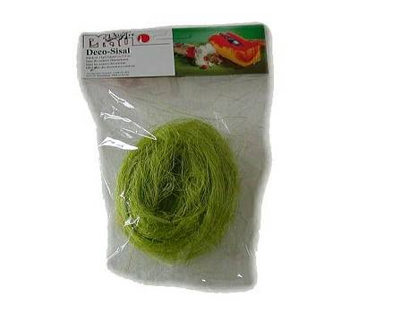 Sisal 15g h.gr�n (Deko-Sisal)/10