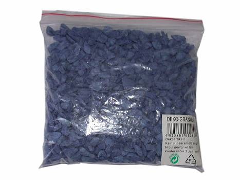 Deko-Granulat 250g blau i.Btl./25