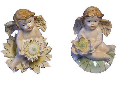 Figur Engelchen (Putte) 2f.sort./12