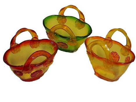 Deko-F�llk�rbchen transp.3f.sort./18