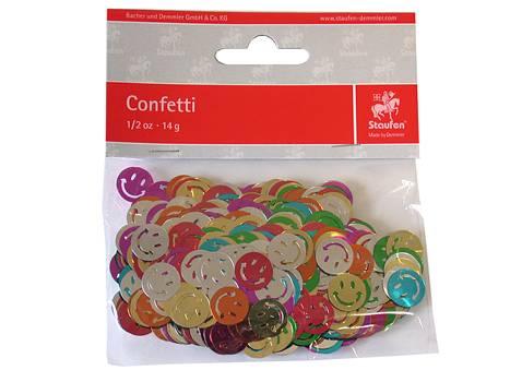 Deko-Streuartikel Smile/10