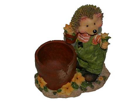 Figur Igel F�llgef�� Mann+Frau sort./