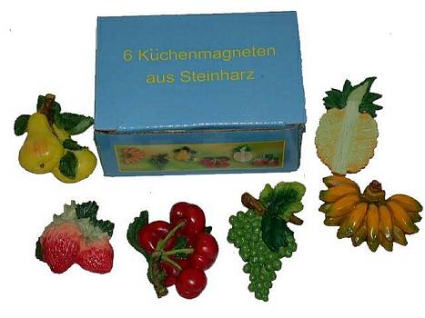 Magnete 6er Set K�chenmotive/12