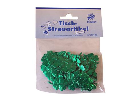 Deko-Streuartikel Kleeblatt /10