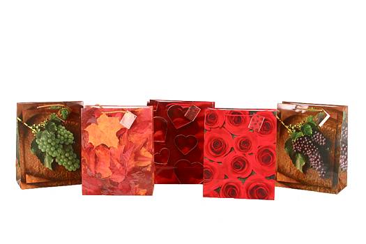 Geschenkt�te A4 Blumen sort.-84313-/12