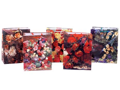 Geschenkt�te A5 Blumen sort./12