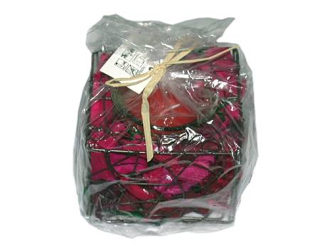 Potpourri m.Teelicht/6