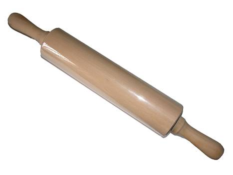 Nudelholz 42cm hell/24