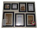 Bilderrahmenset 7teilig 4f.sort./12