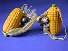 Keramik Maus/Maiskolben klein 2f./4