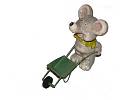 Figur Maus m.Schubkarre klein/4