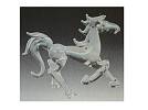 Glas Pferd 8cm Handarbeit/1
